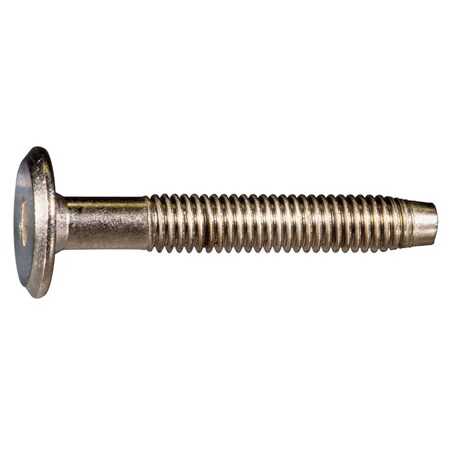 Midwest Fastener Binding Screw, 1.00mm (Coarse), Steel, Nickel, 8 PK 933686